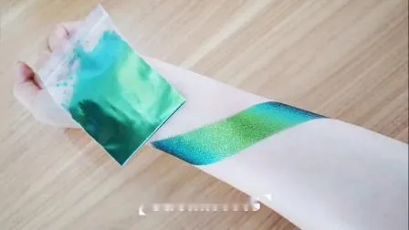 Pigmento perolado camaleão cromado em pó pigmento de mudança de cor para revestimento de carro